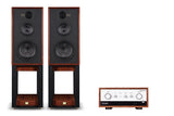 Stereo 130 & Wharfedale Linton + Stands